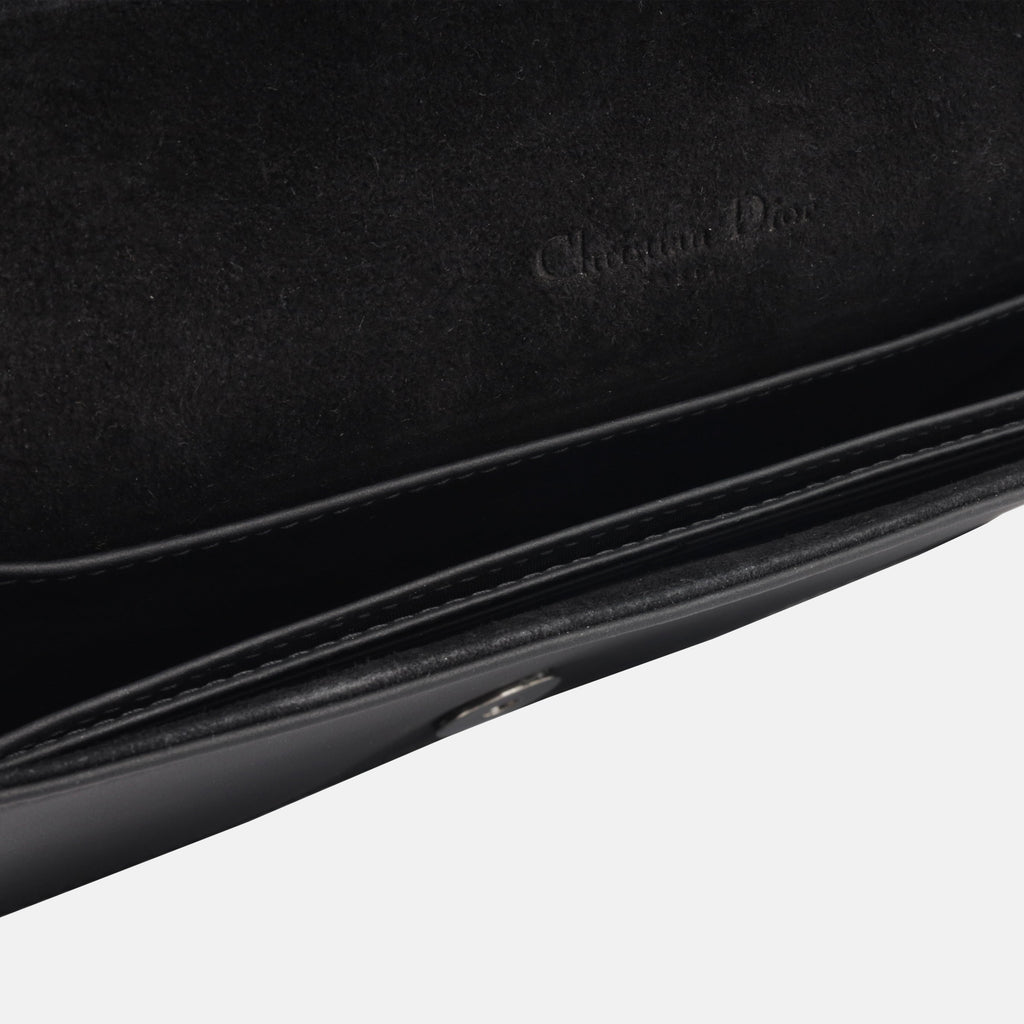 Dior Lady Dior Pouch - Matte Black