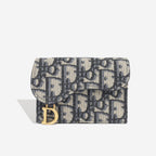Dior Saddle Flap Card Holder