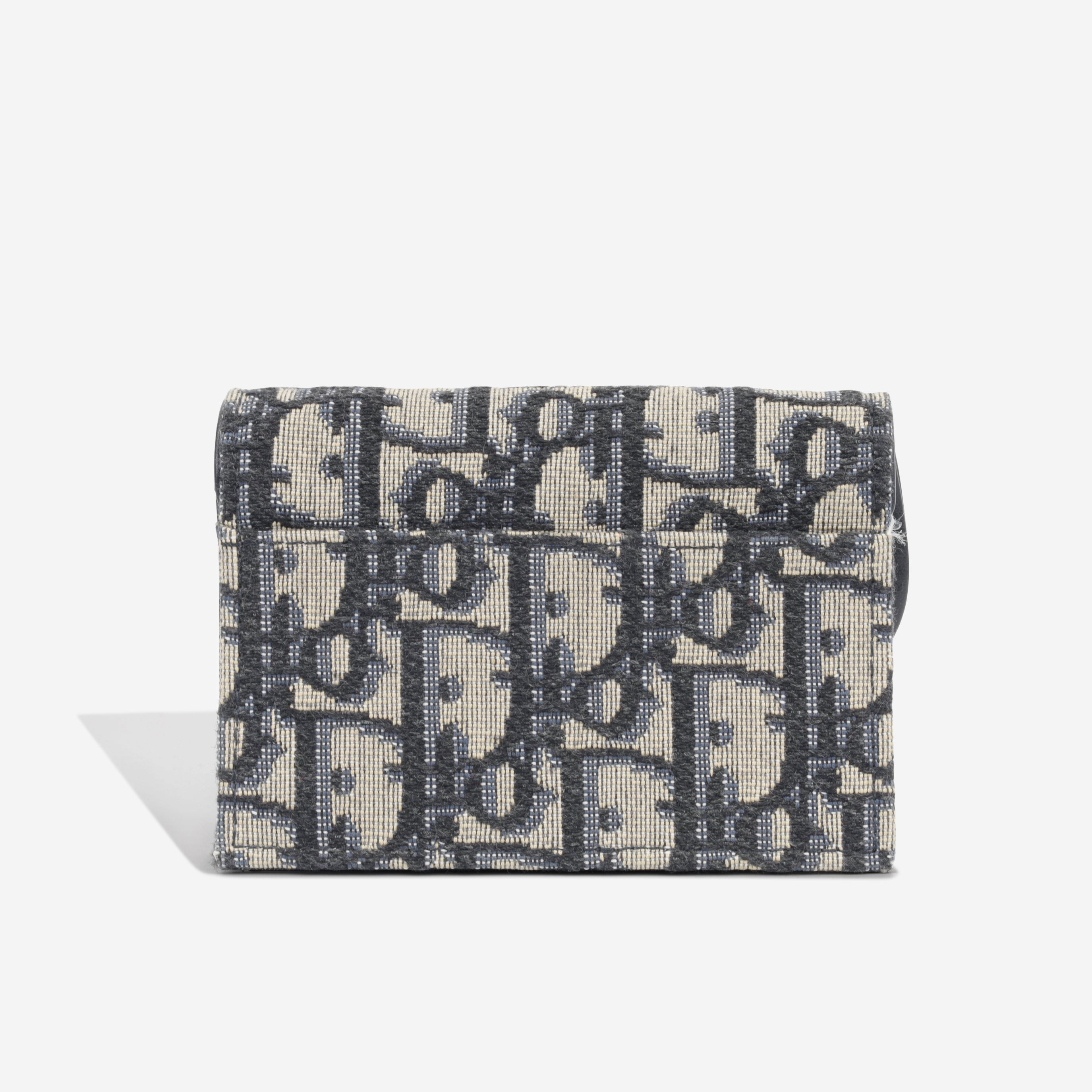 Dior Saddle Flap Card Holder
