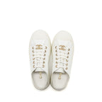 Chanel size 36.5 sneakers calfskin white LGHW