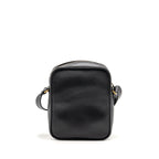 Gucci Logo Printed Messenger Crossbody Bag Calfskin Black/Multicolour GHW