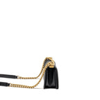 Chanel Small Boy Bag Caviar Black GHW (Microchip)