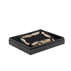 Chanel CC Flap Bag Pendant Long Necklace Pearl/Leather Light Gold Tone