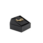 Chanel crystal cc logo/camellia earrings gold tone