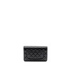 Chanel Classic Wallet on Chain Caviar Black SHW