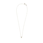 Chanel Coco Crush Necklace Quilted Motif White Gold