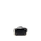 Chanel Small Cambon Ligne Shopping Tote Bag Calfskin Black/White SHW