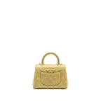 Chanel Mini Coco Handle Caviar Light Green LGHW (Microchip)