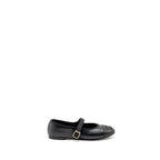 Chanel size 36.5 Mary Jane’s ballet lambskin black