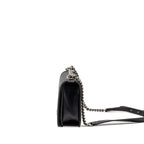 Chanel New Medium Boy Bag Calfskin Black Ruthenium Hardware