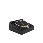 Chanel 24s CC Logo Dropped/Heart/Pearl Chocker/Necklace Gold Tone