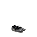 Chanel size 36.5 Mary Jane’s ballet lambskin black