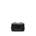 Chanel Mini Rectangular Flap Bag Lambskin Black SHW
