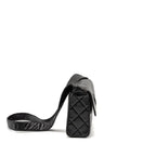 Chanel Vintage Quilted CC Flap Bag Lambskin Black GHW