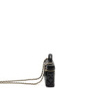 Chanel 25p CC Top Handle Vanity Bag Caviar Black LGHW(microchip)