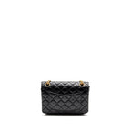 Chanel Mini 2.55 Reissue Flap Bag Lucky Charms Aged Calfskin Black GHW