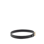 Chanel Size 80 Detailed CC Belt Leather/Crystal LGHW