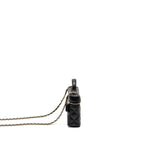 Chanel 25P CC top handle Vanity bag caviar black LGHW (microchip)