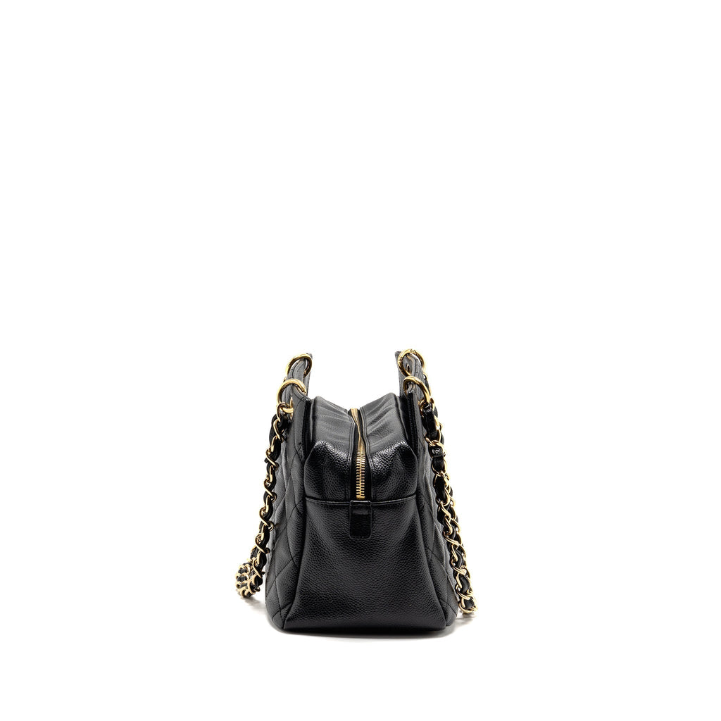 Chanel Petite Timeless Tote Caviar Black GHW