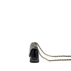 Chanel Minirectangular flap bag Lambskin black LGHW (microchip)