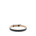 Gucci Size 80 Blondie Interlocking GG Logo Belt Leather Black LGHW