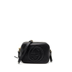 Gucci Soho Disco Camera crossbody bag calfskin black LGHW