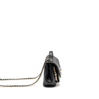 CHANEL Small Business Affinity Caviar Black LGHW (Microchip)