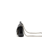 CHANEL Small Business Affinity Caviar Black LGHW (Microchip)