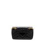 Gucci Medium GG Marmont Bag Calfskin Black GHW