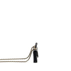 Chanel Top Handle Mini Flap Bag Lambskin Black LGHW