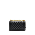 CHANEL Medium Classic Boy Bag Caviar Black GHW