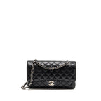 Chanel Medium Classic Double Flap Bag Caviar Black SHW