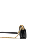 Chanel Small Boy Bag Calfskin Black GHW (microchip)