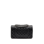 Chanel Medium Classic Double Flap Bag Caviar Black SHW