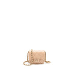 Chanel Mini Clutch with Chain Caviar Beige LGHW