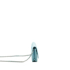 CHANEL Classic Wallet On Chain Lambskin Light Blue SHW