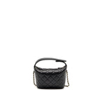 Chanel 25c Quilted Hobo Bag Caviar Black GHW (microchip)