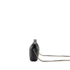 Chanel 25c Quilted Hobo Bag Caviar Black GHW (microchip)