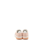 Chanel Size 37.5 CC Logo Sneakers Cotton Light Pink/White