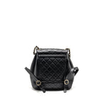 Chanel Large Duma Backpack Calfskin Black LGHW (Microchip)
