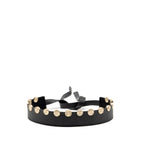 Chanel 22p Round Metal CC Logo Belt Lambskin Black GHW