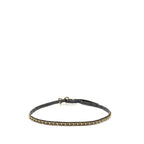 Chanel Size 75 Chain Belt with Bow Leather Black GHW