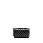 Chanel Small Boy Bag Calfskin Black SHW
