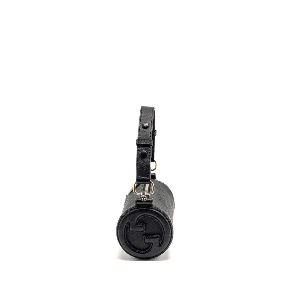 Gucci Blondie Mini Shoulder Bag leather black SHW
