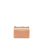 Chanel Small Boy Bag Caviar Light Pink LGHW
