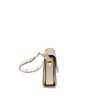 GUCCI Horsebit 1955 Shoulder Bag GG Supreme Canvas/Leather Beige/White GHW