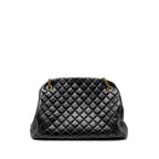 Chanel Just Mademoiselle Bowling Bag Lambskin Black GHW