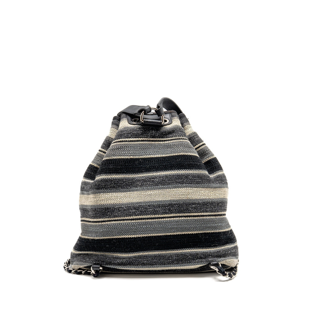 Chanel 31 Rue Cambon Bucket Backpack Fabric Multicolour SHW