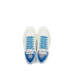 Chanel Size 37 Runner Tennis Sneakers Leather Blue/White