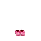 Chanel Size 37.5 Slingback Flats Suede/Mesh Pink